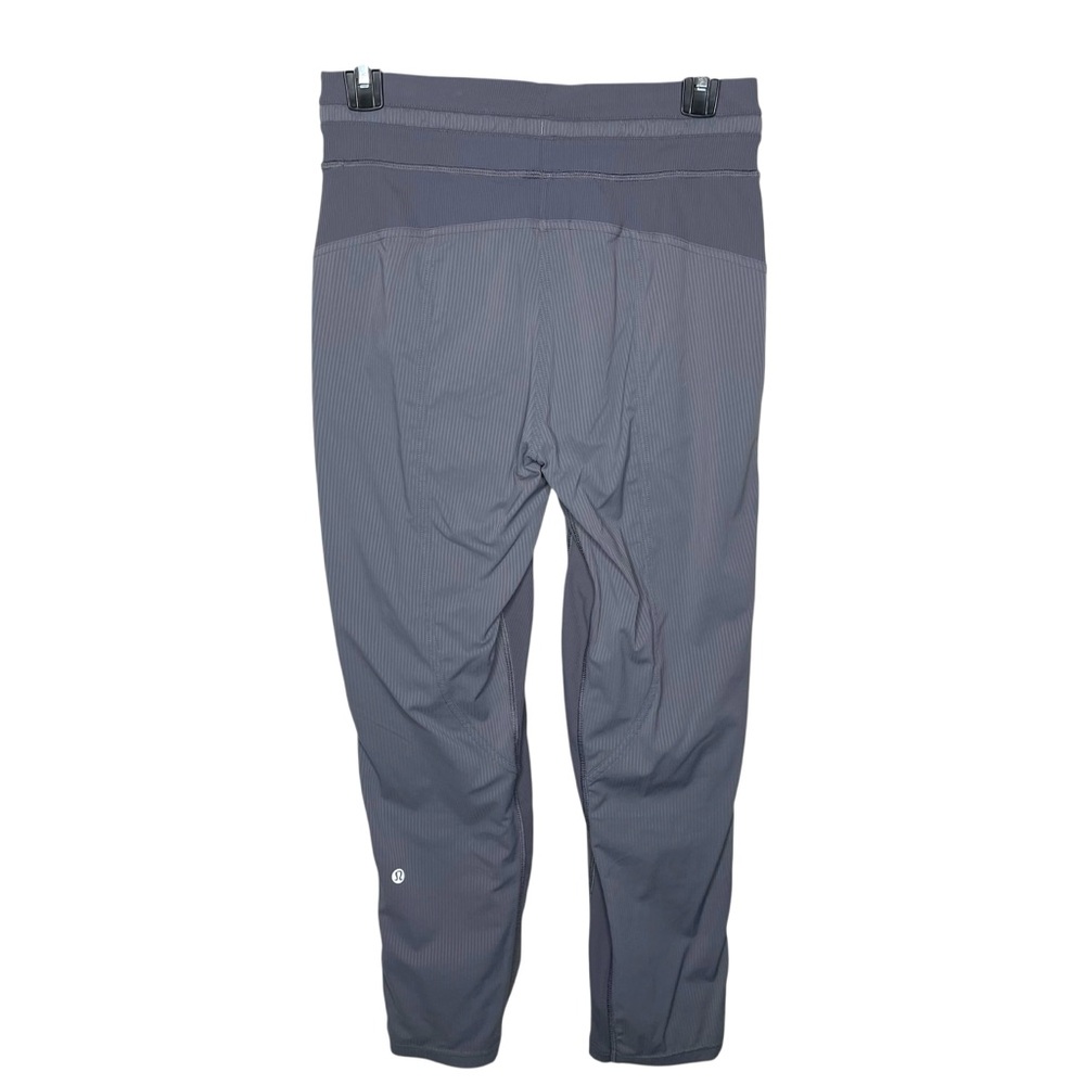 lululemon Dance Studio Crop *25” Titanium Gray Sz 4 - Picture 6 of 14